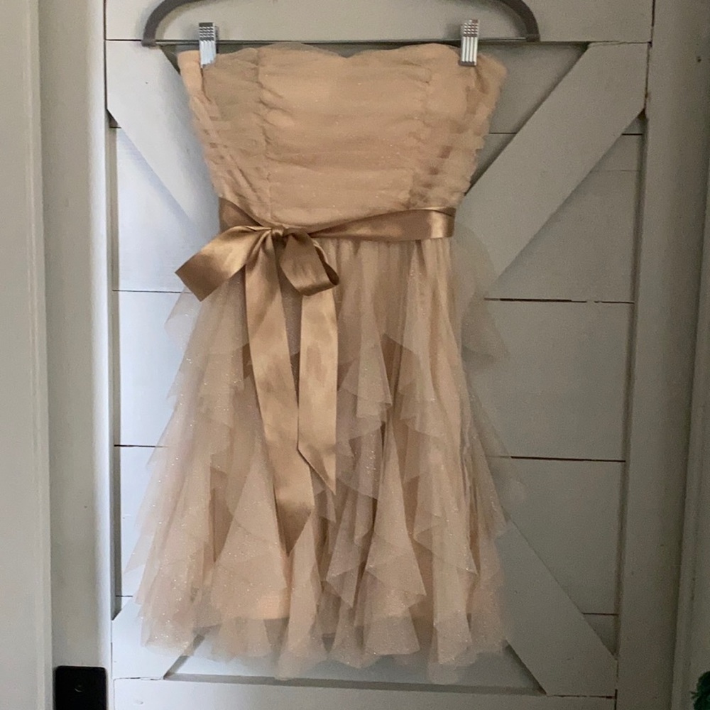 Teezeme Size Small Strapless Dress